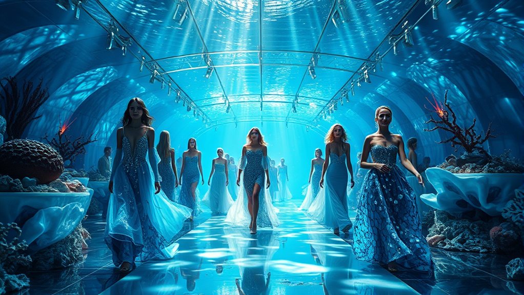 marine motifs dominate fashion