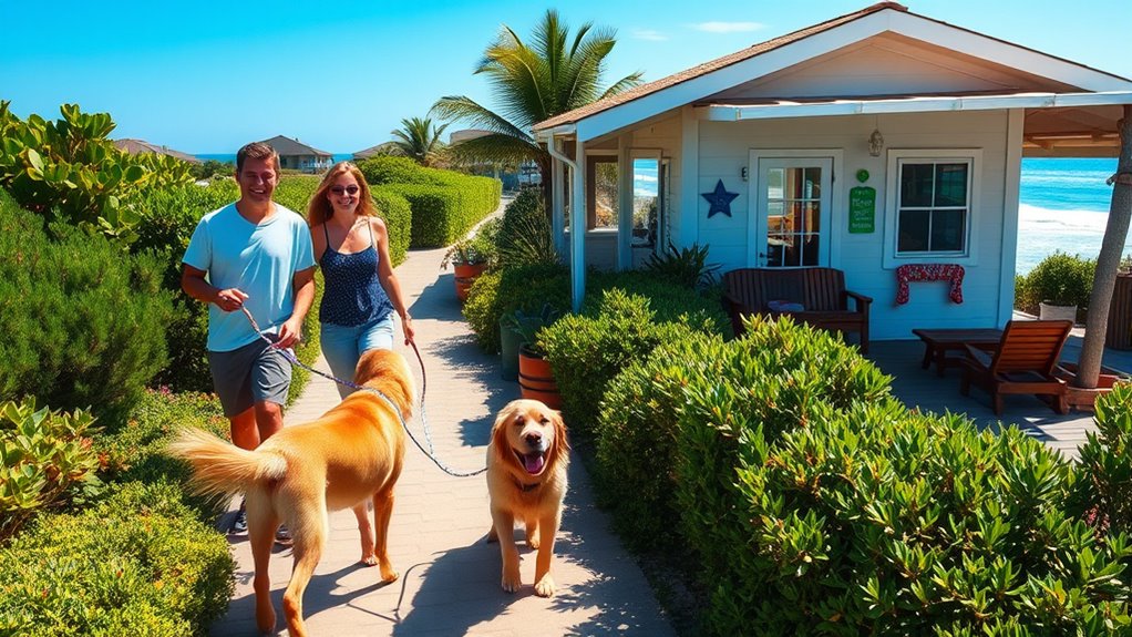 pet friendly beach trip planning