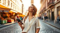 traveling with minimal belongings