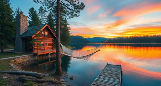 unplugging at remote retreats