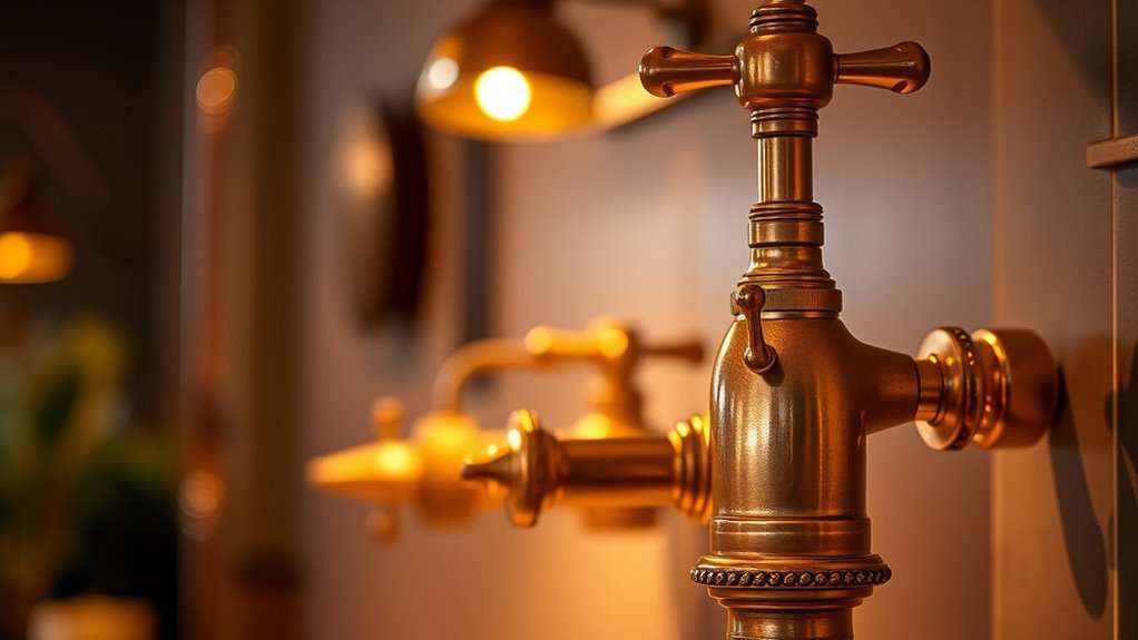 warm historic metallic elegance