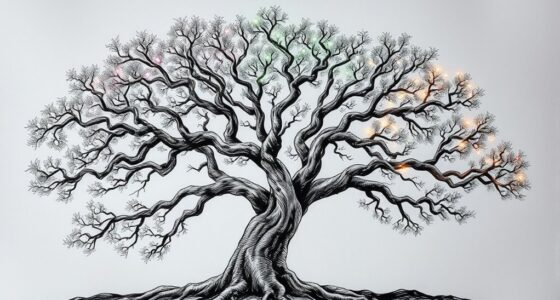 analog art with digital enhancements