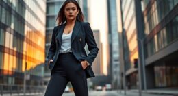 athleisure meets tailored fashion