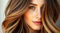 blended hair color trend