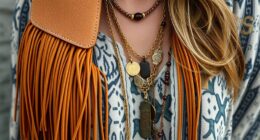 boho fringe and necklaces