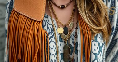 boho fringe and necklaces