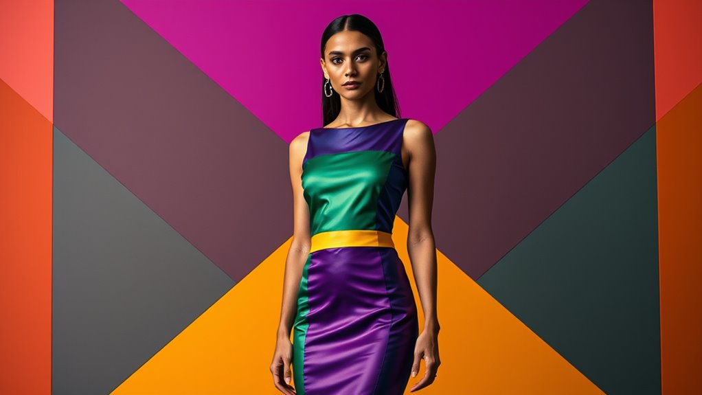 bold jewel tone styling