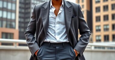 casual meets structured fashion