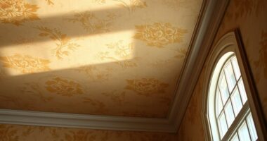 ceiling wallpaper revival trend