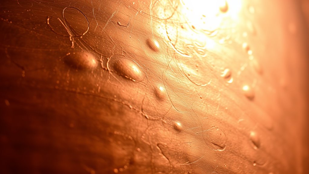 celebrating warm copper hues