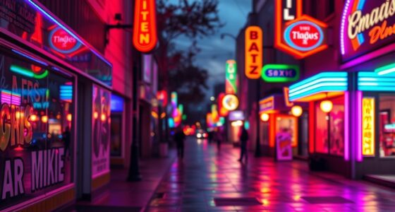 colorful lights return nostalgia