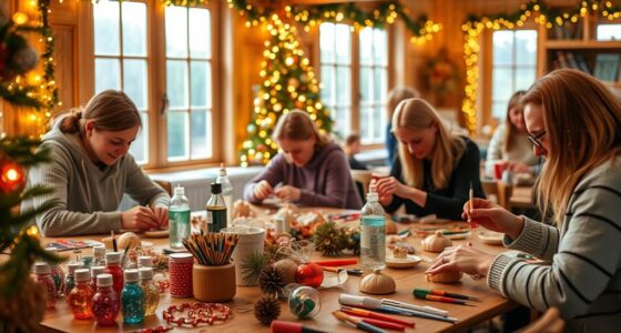 creative holiday ornament making