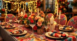 decorative holiday table arrangements