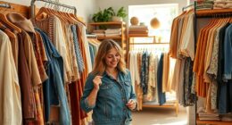 eco friendly fabrics secondhand shopping