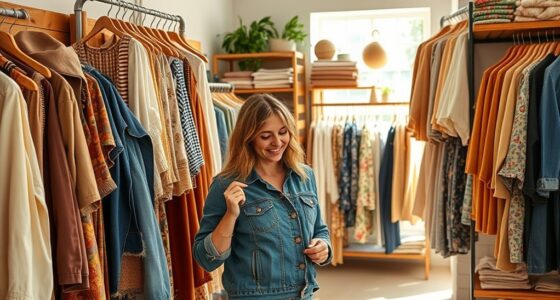 eco friendly fabrics secondhand shopping