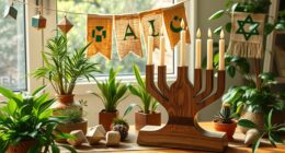 eco friendly hanukkah decorations