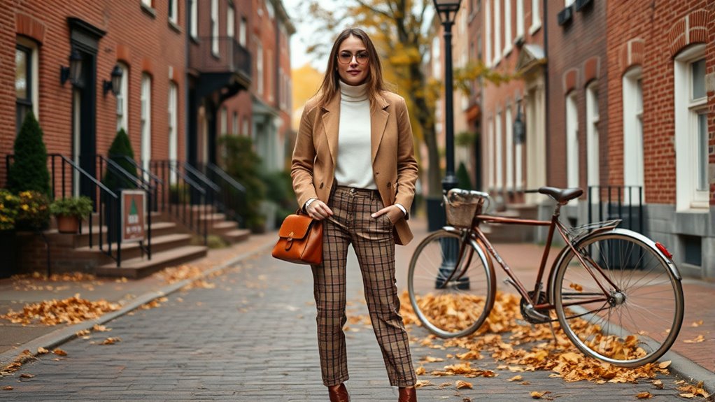 elegant fall preppy style