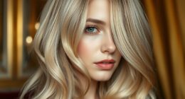 elegant light blonde shade