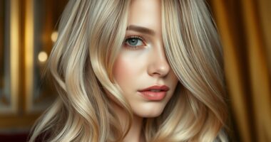 elegant light blonde shade