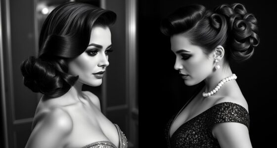 elegant vintage hairstyle styles