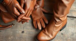 fall leather accessory trends