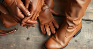 fall leather accessory trends