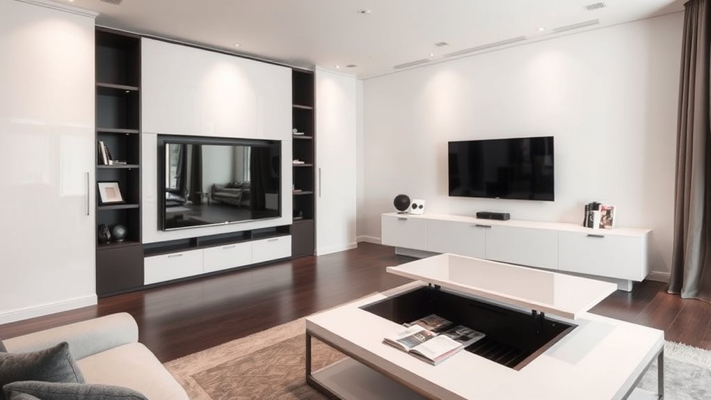 hidden tech enhances modern homes