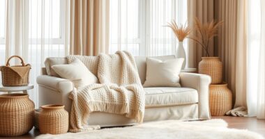 layered neutrals with texture