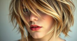 light tousled french bob