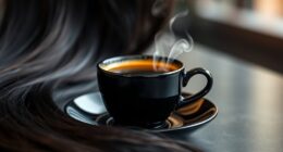 luxurious dark hair trend