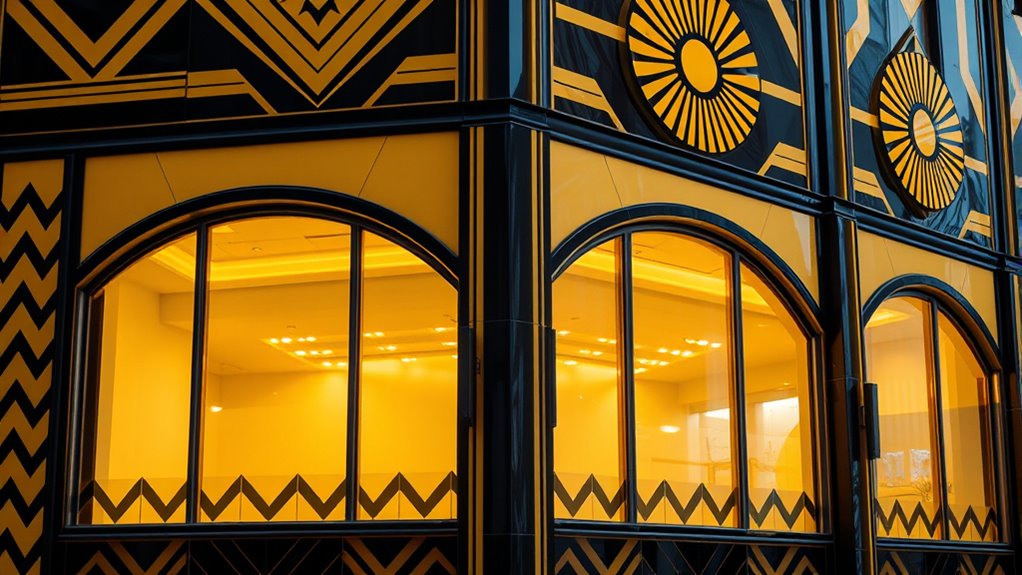 luxury geometric art deco