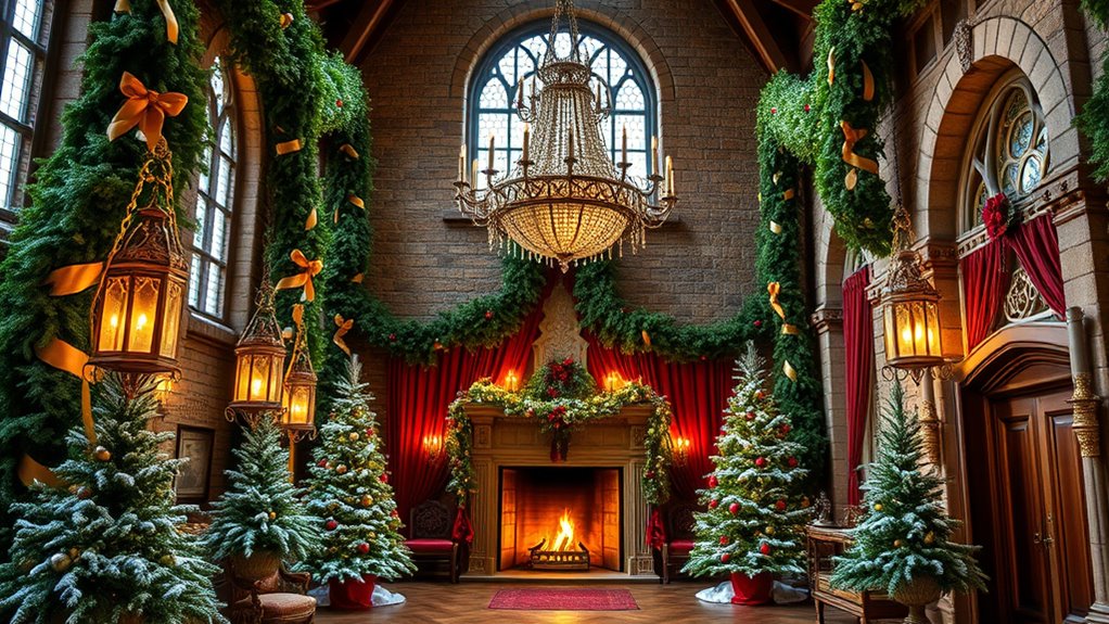 medieval regal holiday decor
