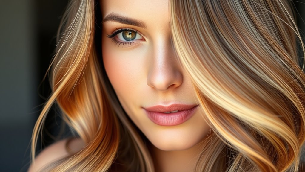 natural low maintenance balayage