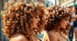 perms and textured waves