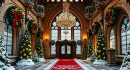 royal holiday castle decor