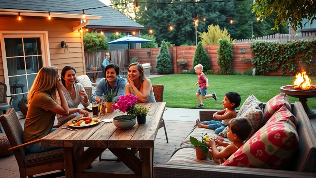 safer outdoor virtual socialization