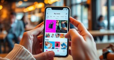 shopping journey through social media