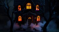 small spooky haunted dwellings