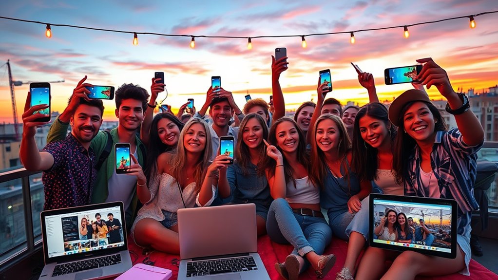 social media shapes lifestyle choices