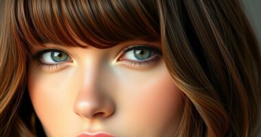 stylish versatile face framing fringe