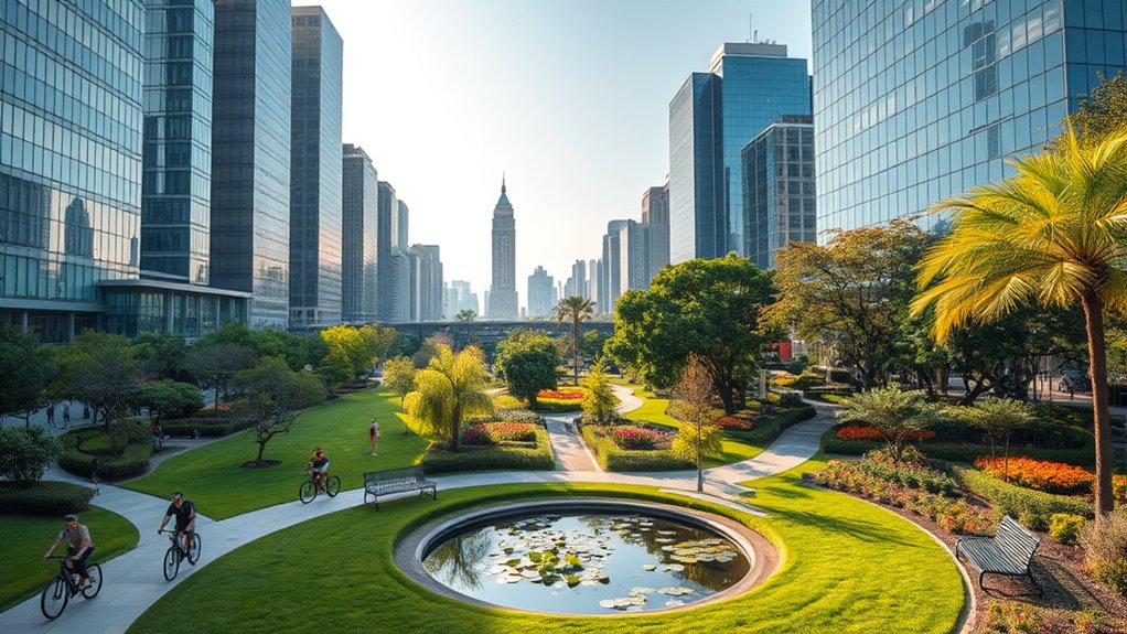 urban green spaces promote biodiversity