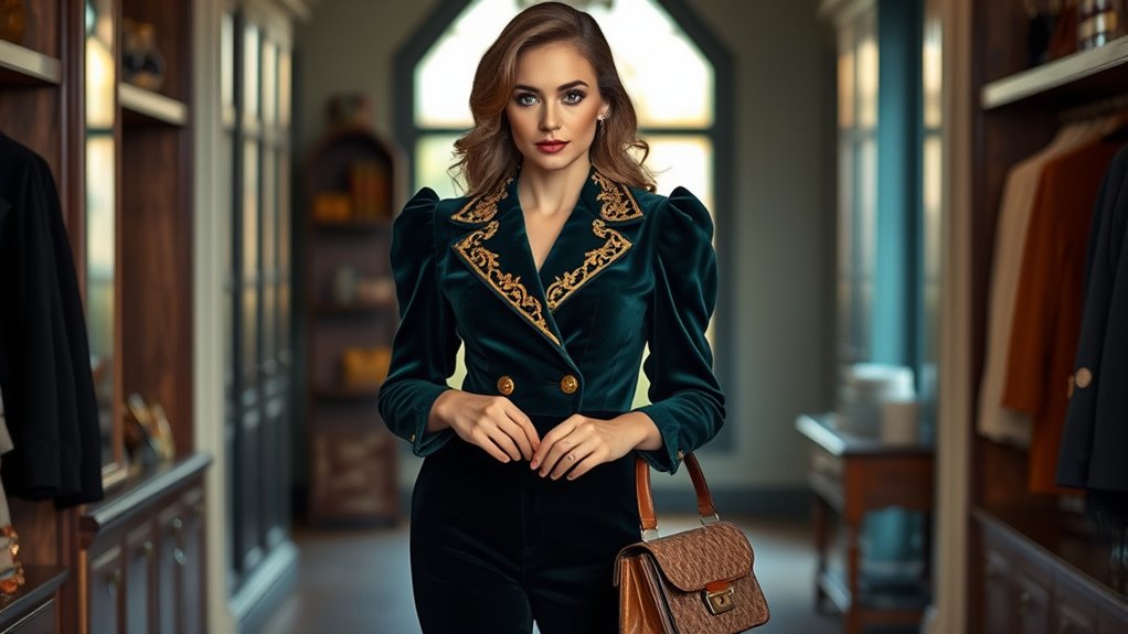 velvet vintage color accessories