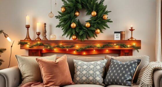 vintage meets modern holiday style