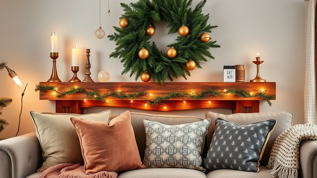 vintage meets modern holiday style