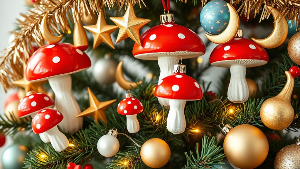 vintage mid century holiday decor