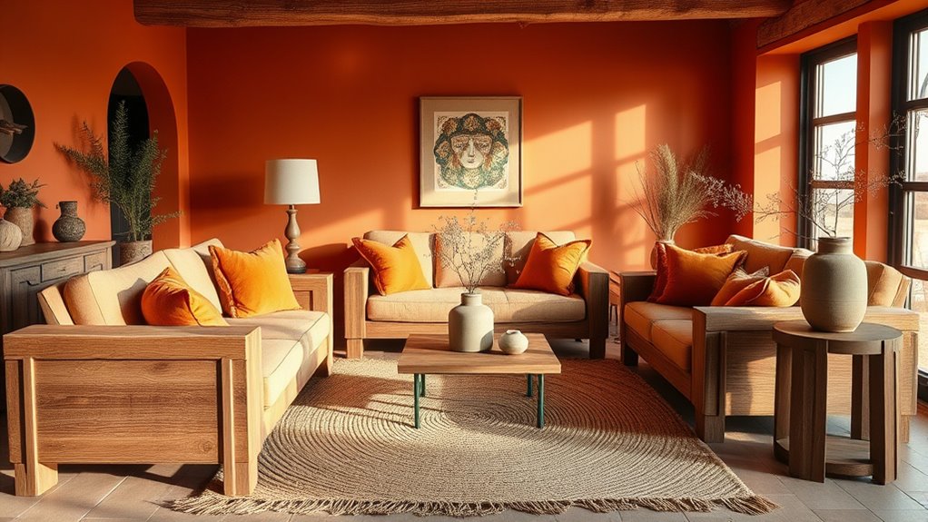 warm earthy natural textures