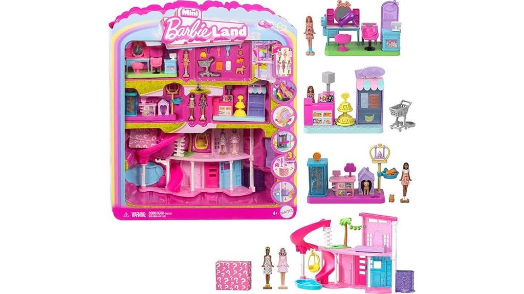 barbie dreamhouse playset dolls