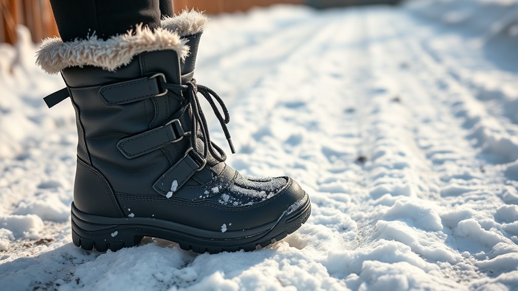 choosing warm waterproof footwear