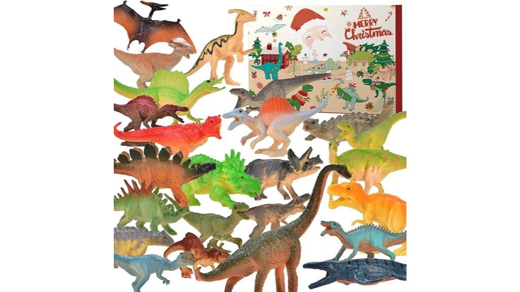 dinosaur toys advent calendar