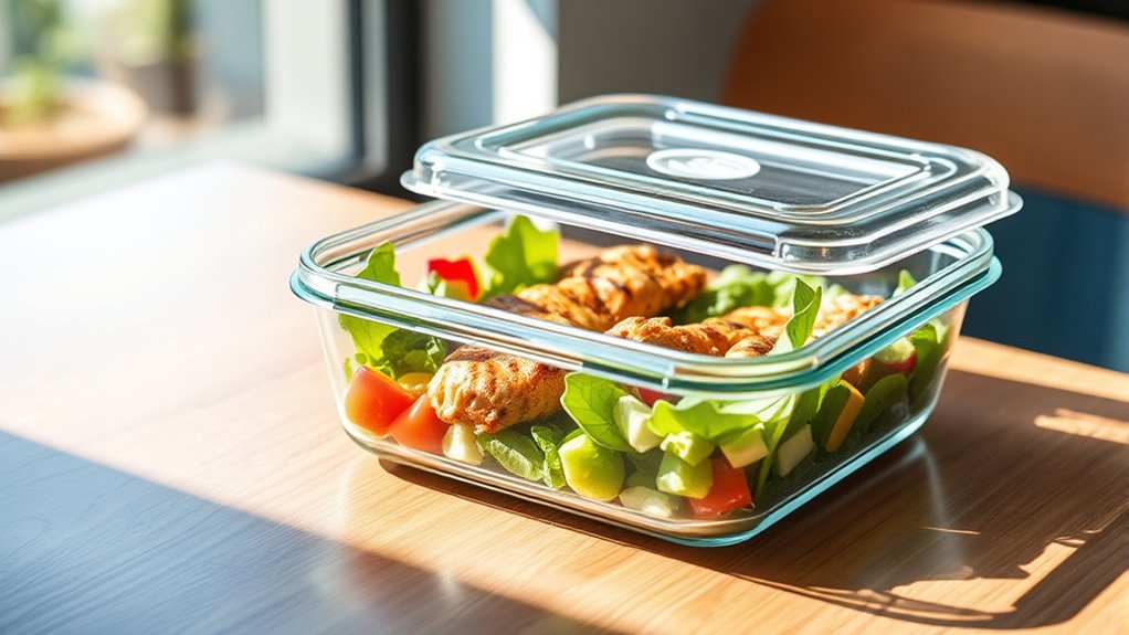 durable safe leak proof containers